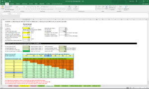 Screenshot des Excel-Rechners vom BBSR